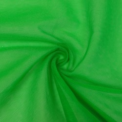 Фатин (мягкий), цвет Светло-зеленый (на отрез)  в Клине