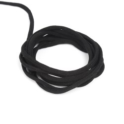 Шнур для одежды 4,5 мм, цвет Чёрный (на отрез)  в Клине