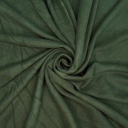 Флис Односторонний 130 гр/м2, цвет Темный хаки (на отрез)  в Клине