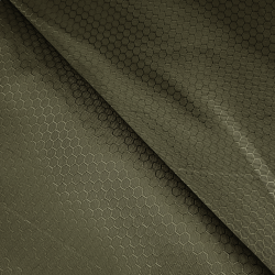 Ткань Оксфорд 300D Рип-Стоп СОТЫ, цвет Хаки (на отрез)  в Клине