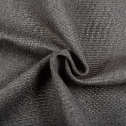 Ткань Рогожка (мебельная), цвет Серый (на отрез)  в Клине